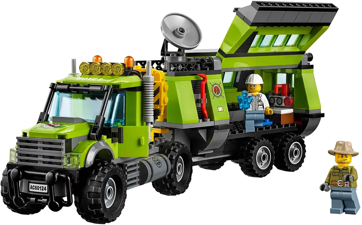 LEGO City 60124 Volcano Exploration Base set, image 5