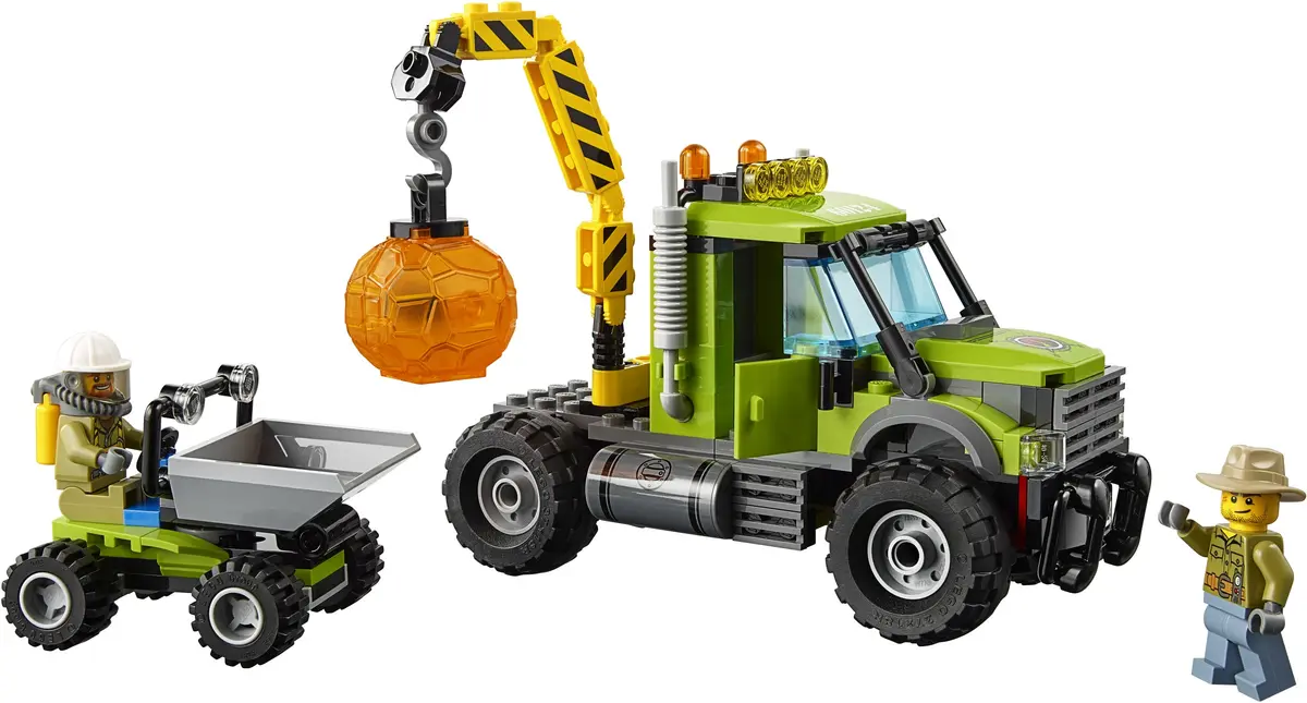 LEGO City 60124 Volcano Exploration Base set, image 13