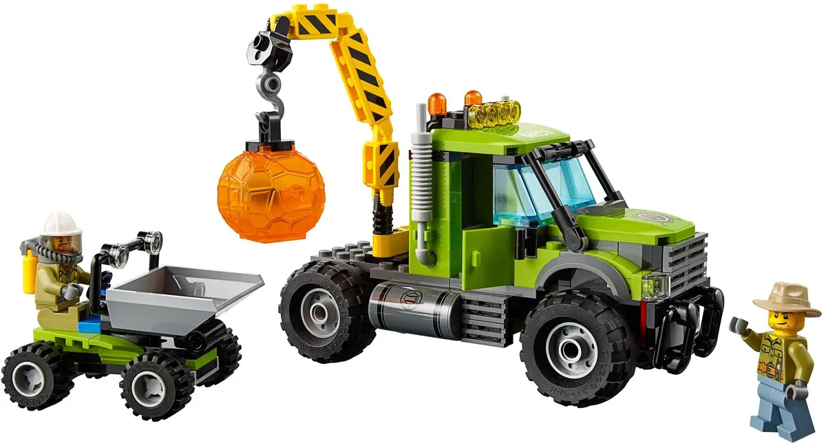 LEGO City 60124 Volcano Exploration Base set, image 10