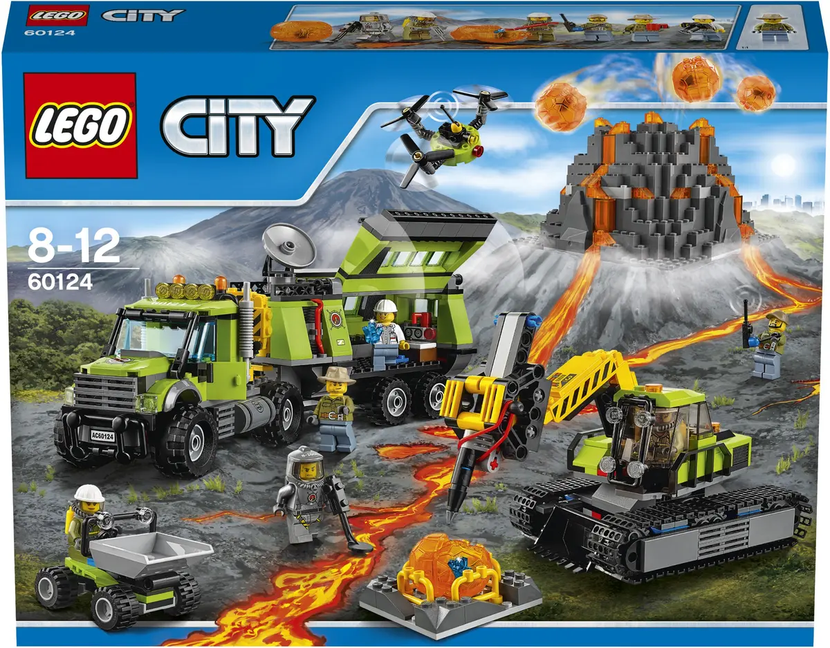 LEGO City 60124 Volcano Exploration Base set, image 23