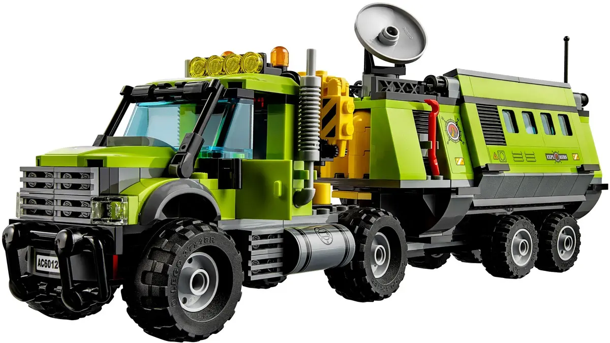 LEGO City 60124 Volcano Exploration Base set, image 6