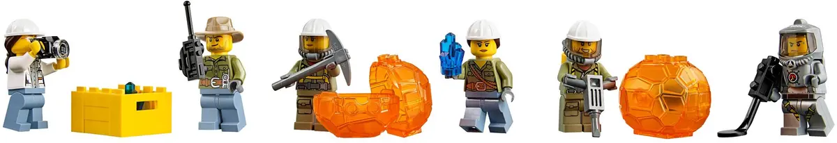 LEGO City 60125 Volcano Heavy-Lift Helicopter set, image 5