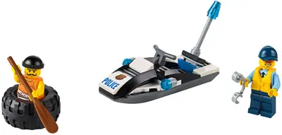 LEGO City 60126 Tire Escape set