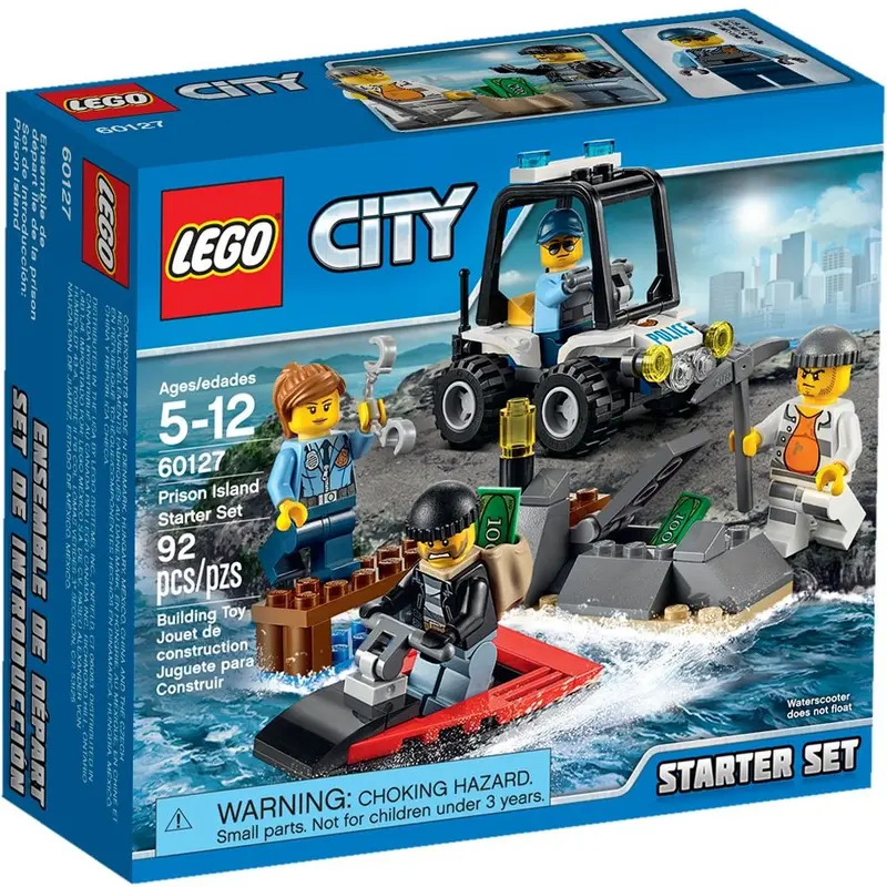LEGO City 60127 Prison Island Starter Set set, image 2