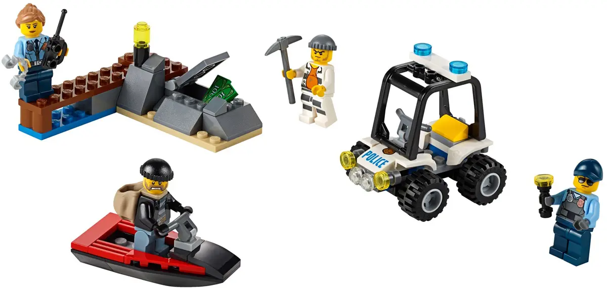 LEGO City 60127 Prison Island Starter Set set