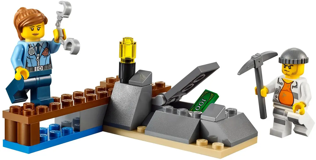 LEGO City 60127 Prison Island Starter Set set, image 3