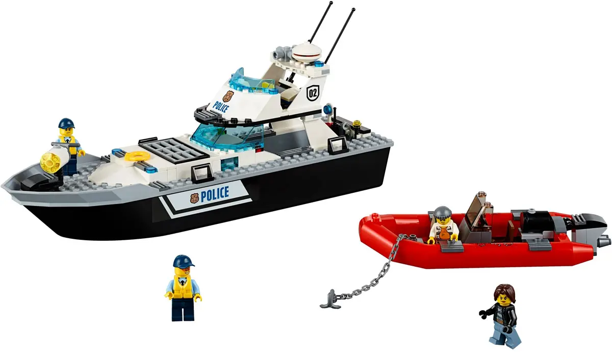 LEGO City 60129 Police Patrol Boat set