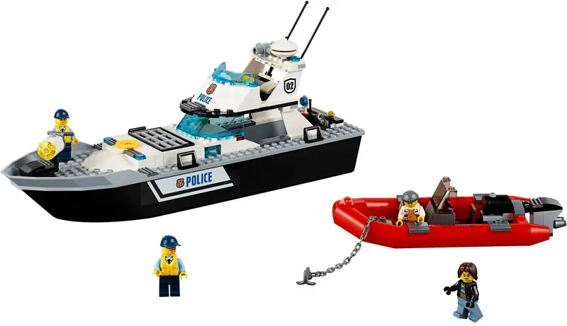 LEGO City 60129 Police Patrol Boat set
