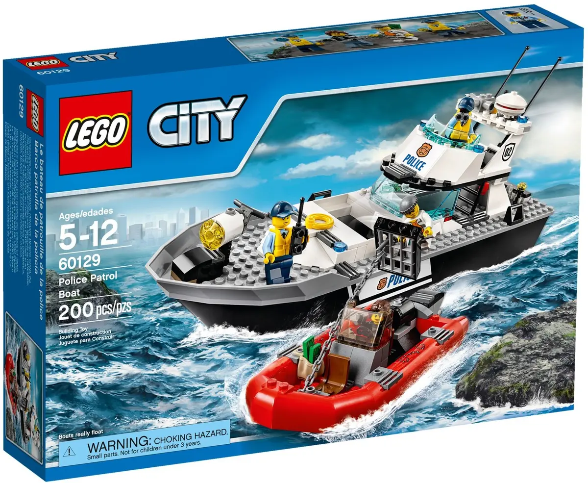 LEGO City 60129 Police Patrol Boat set, image 2