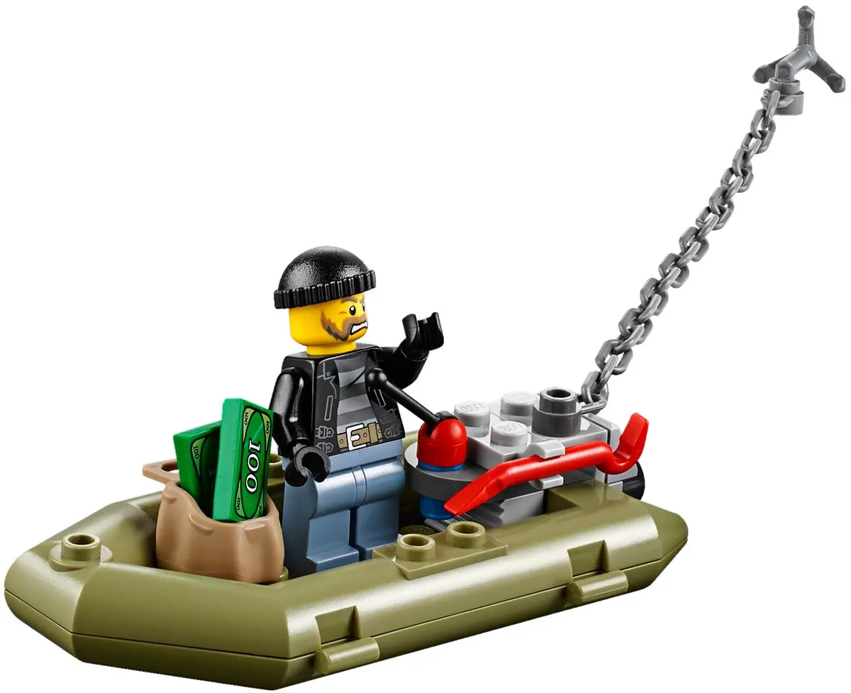LEGO City 60130 Prison Island set, image 3