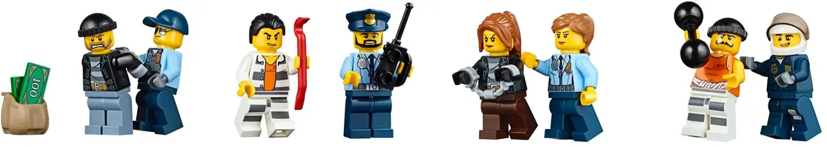 LEGO City 60130 Prison Island set, image 8