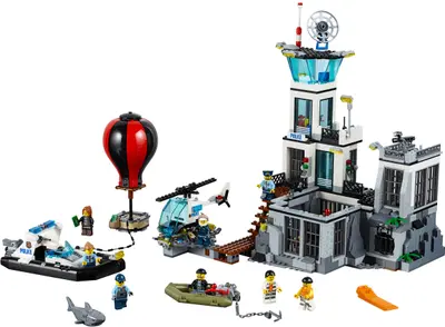 LEGO City 60130 Prison Island set