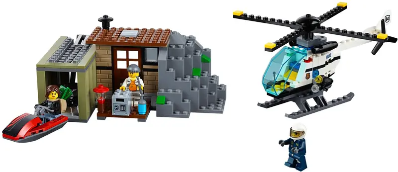 LEGO City 60131 Crooks Island set