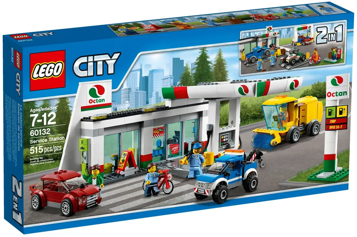 LEGO City 60132 Service Station set, image 2