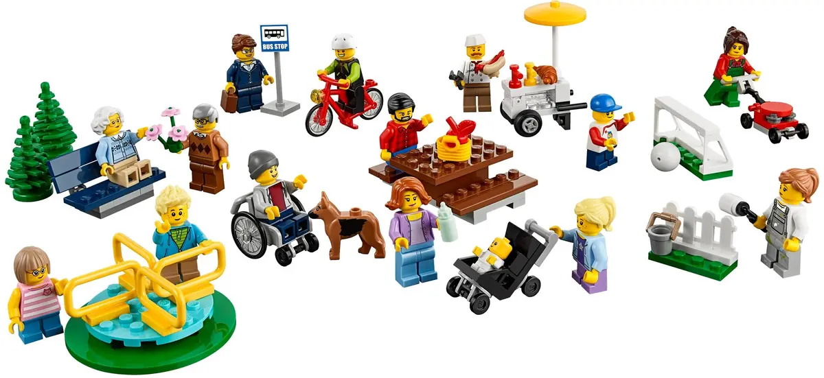 LEGO City 60134 People Pack - Fun in the Park set