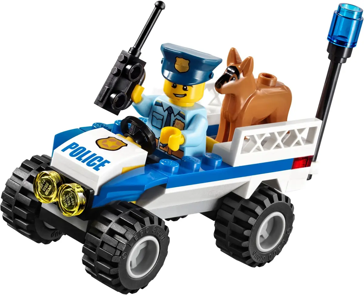 LEGO City 60136 Police Starter Set set, image 3