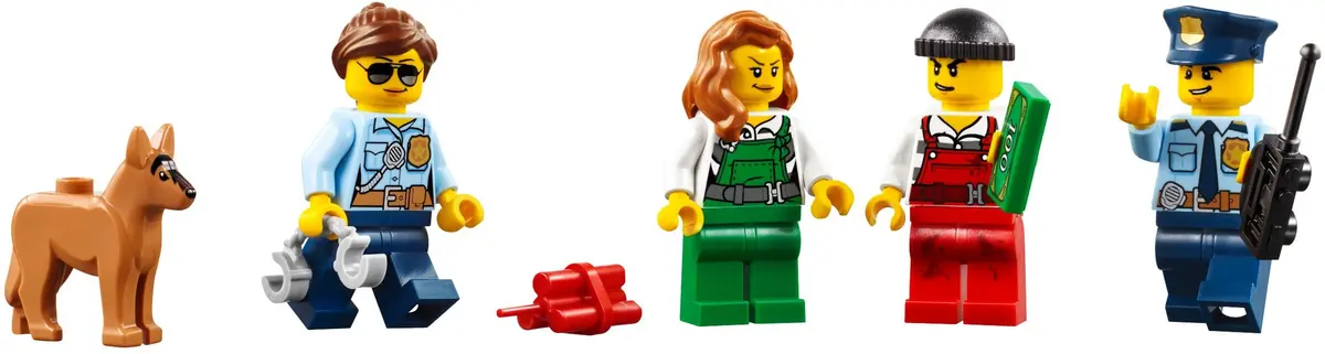 LEGO City 60136 Police Starter Set set, image 6