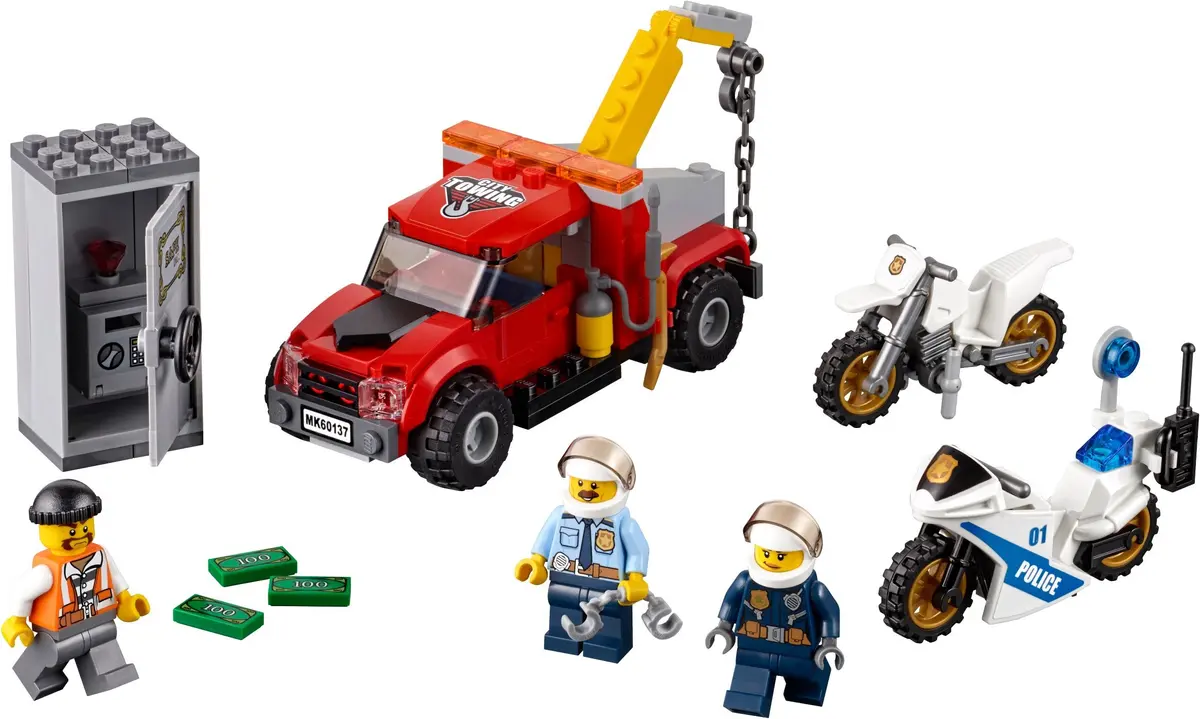 LEGO City 60137 Tow Truck Trouble set