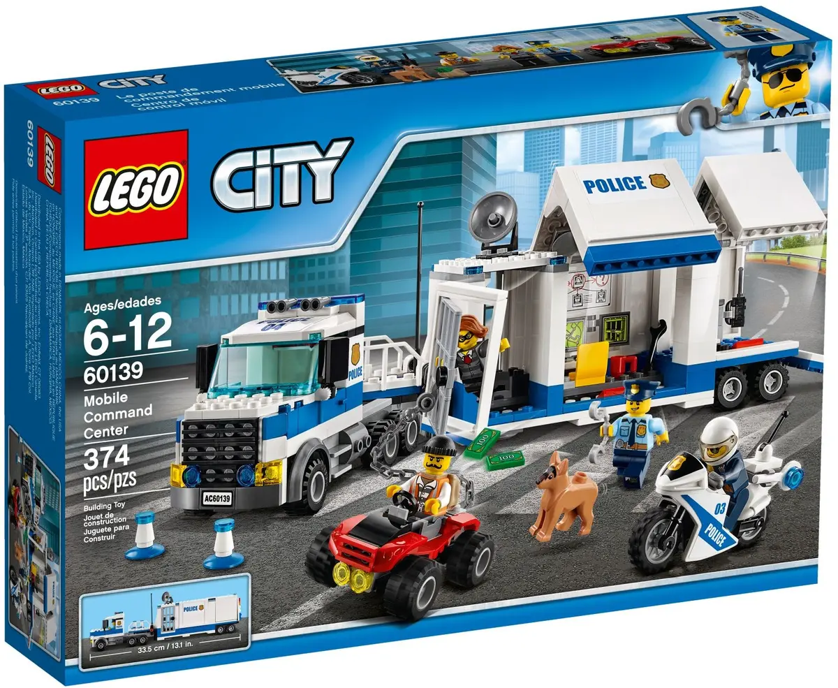 LEGO City 60139 Mobile Command Centre set, image 2
