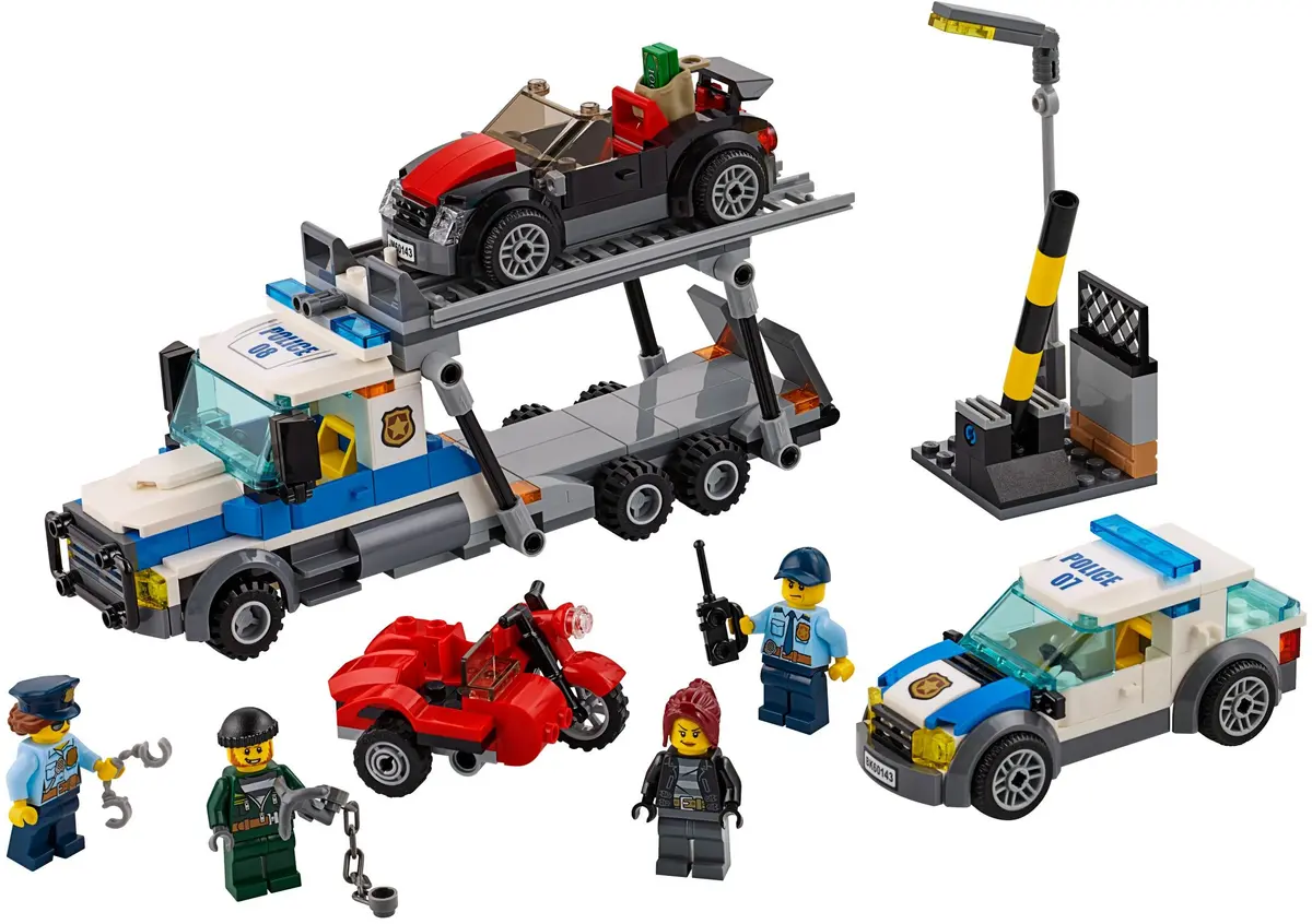 LEGO City 60143 Auto Transport Heist set