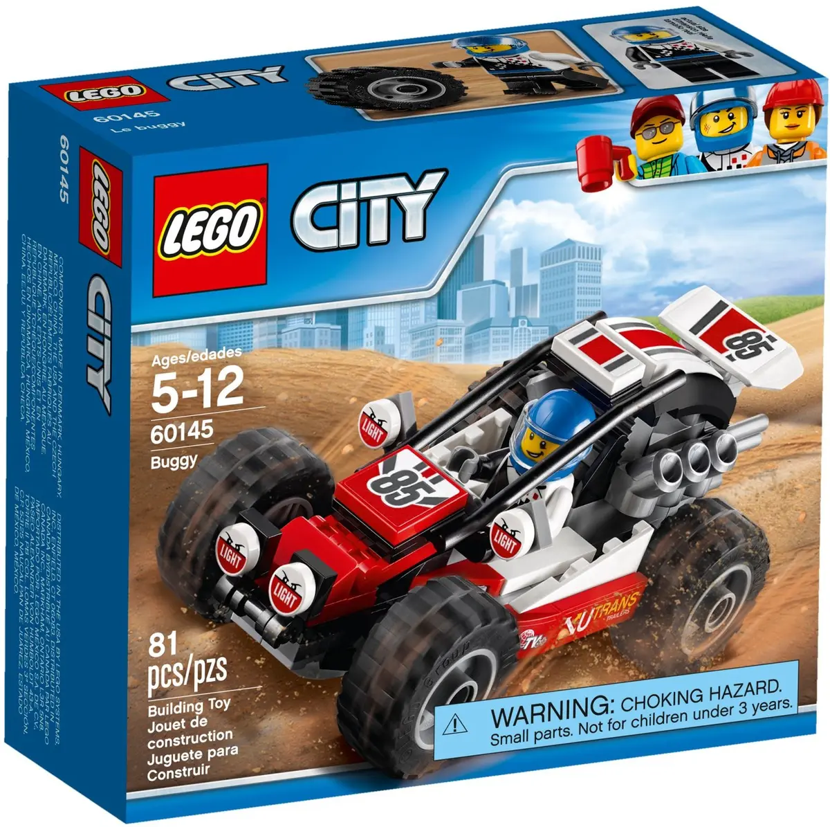 LEGO City 60145 Buggy set, image 2