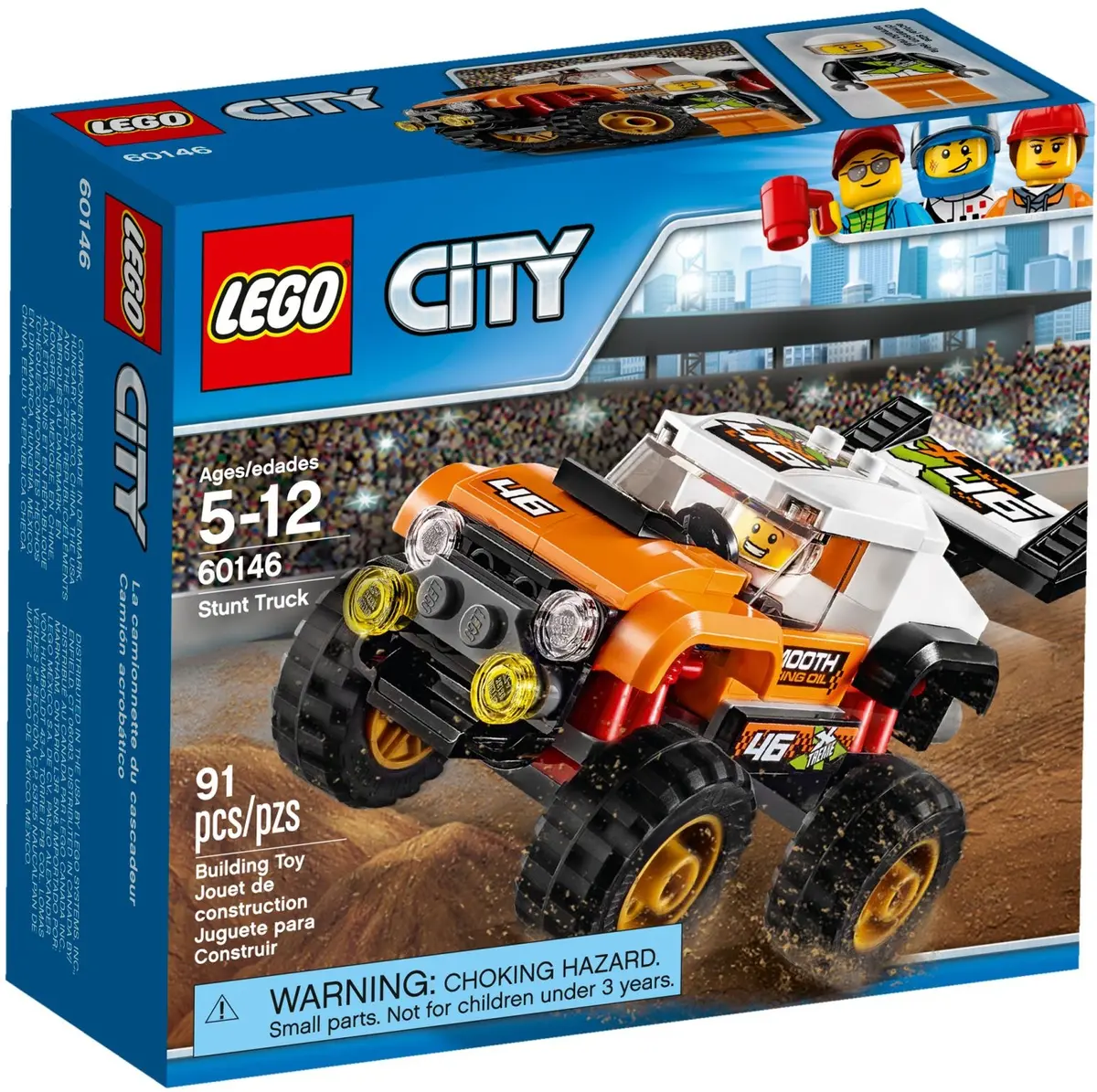 LEGO City 60146 Stunt Truck set, image 2