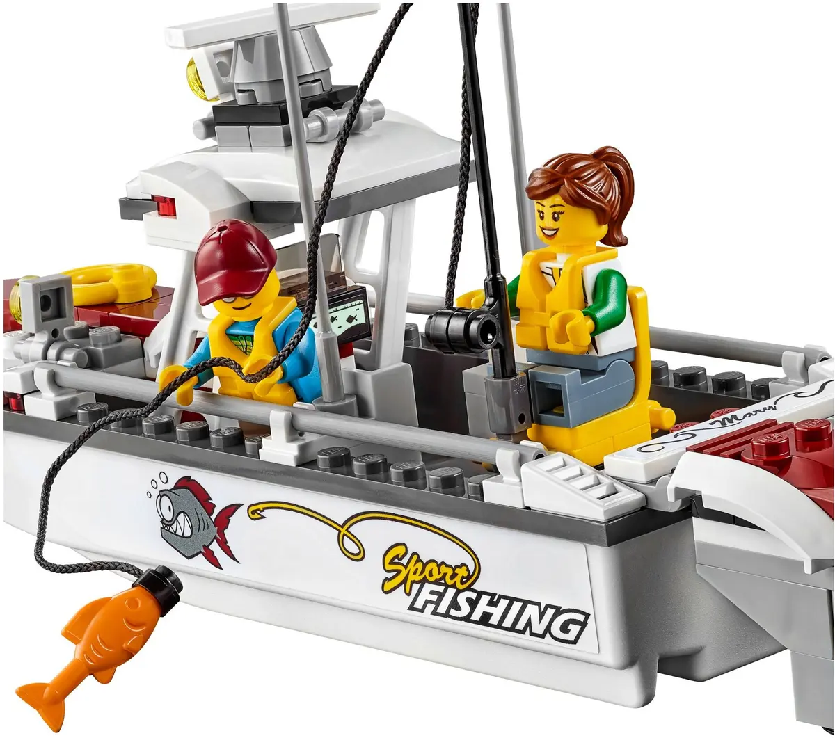 LEGO City 60147 Fishing Boat set, image 5