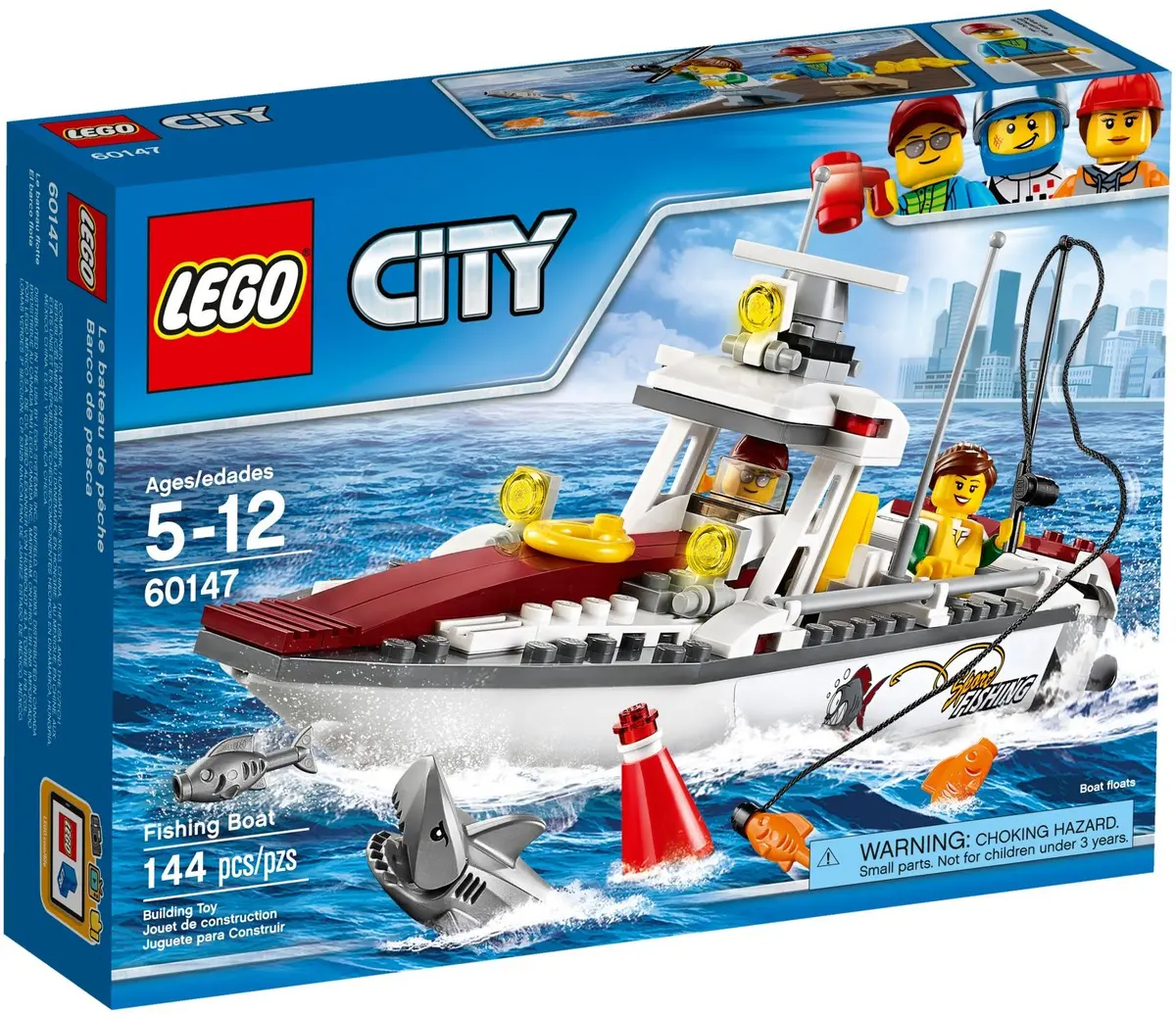 LEGO City 60147 Fishing Boat set, image 2