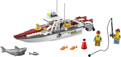 LEGO City 60147 Fishing Boat set