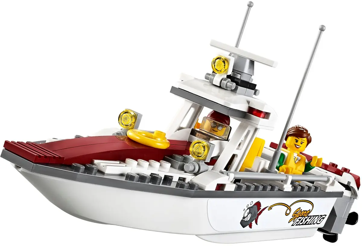 LEGO City 60147 Fishing Boat set, image 3
