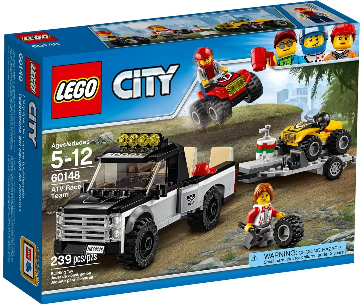 LEGO City 60148 ATV Race Team set, image 2
