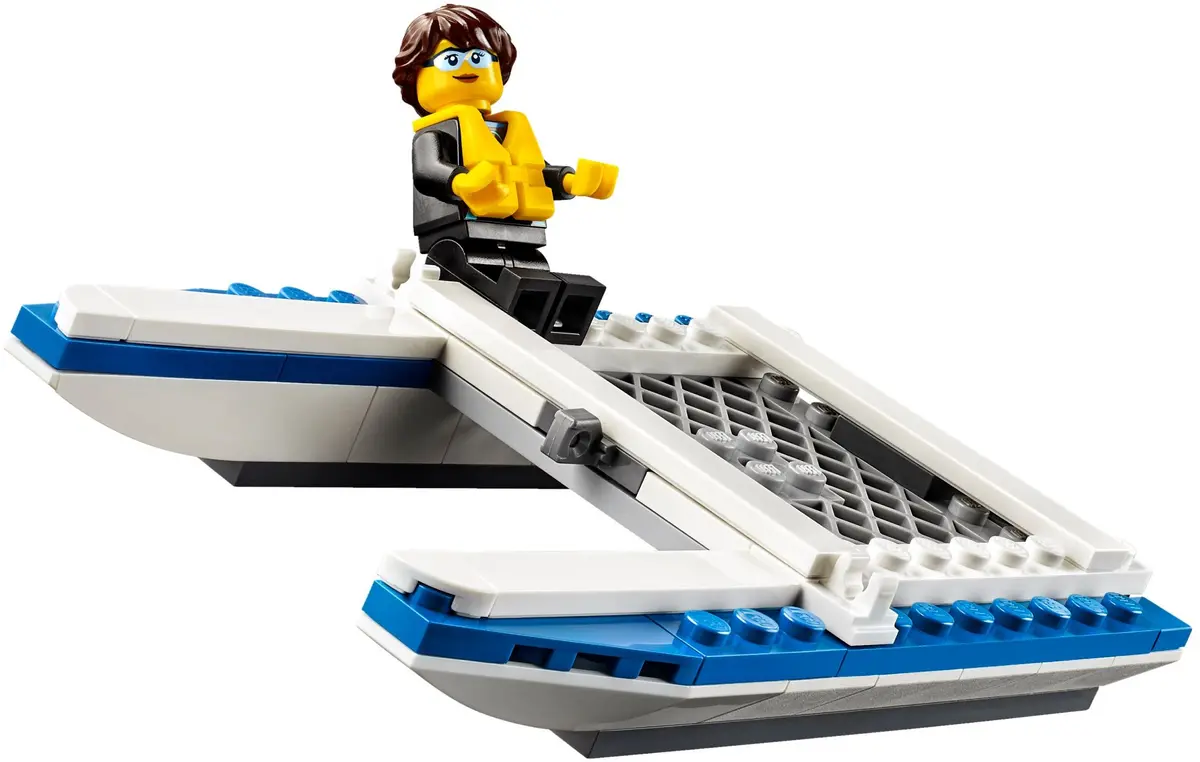 LEGO City 60149 4x4 with Catamaran set, image 3