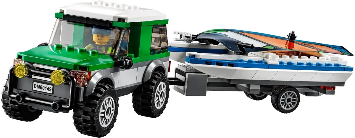 LEGO City 60149 4x4 with Catamaran set, image 7