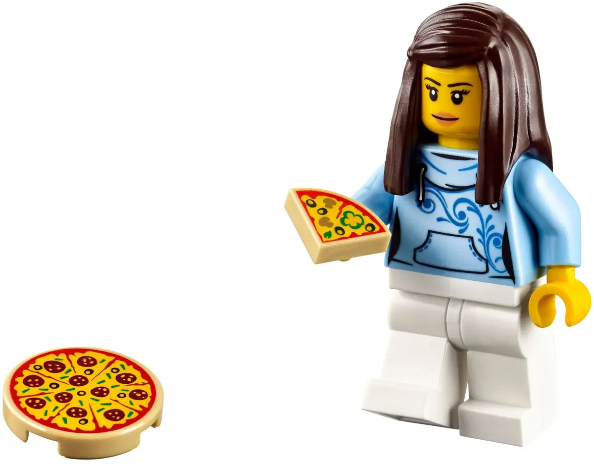 LEGO City 60150 Pizza Van set, image 8