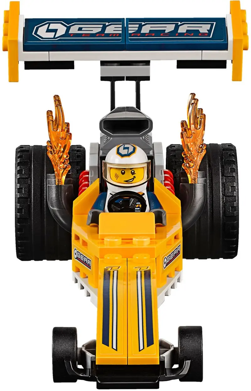 LEGO City 60151 Dragster Transporter set, image 5