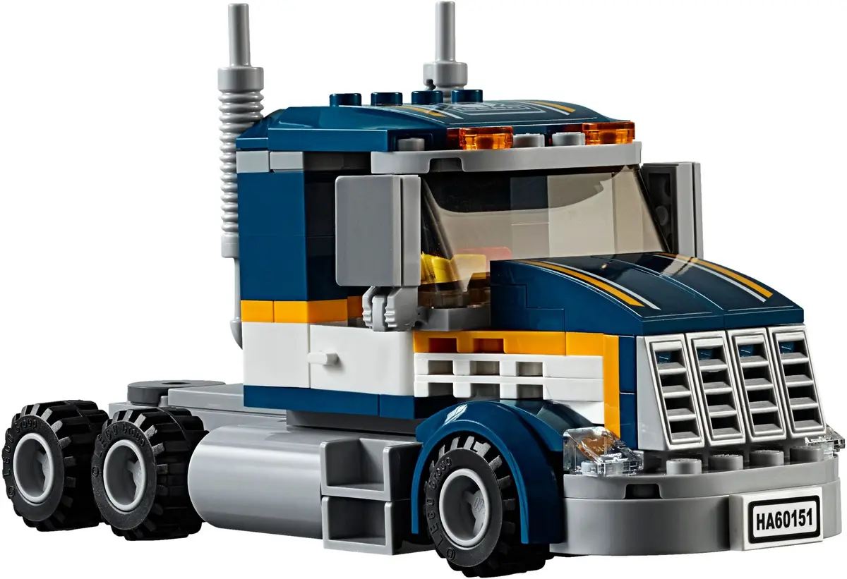 LEGO City 60151 Dragster Transporter set, image 4