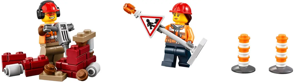 LEGO City 60152 Sweeper & Excavator set, image 10