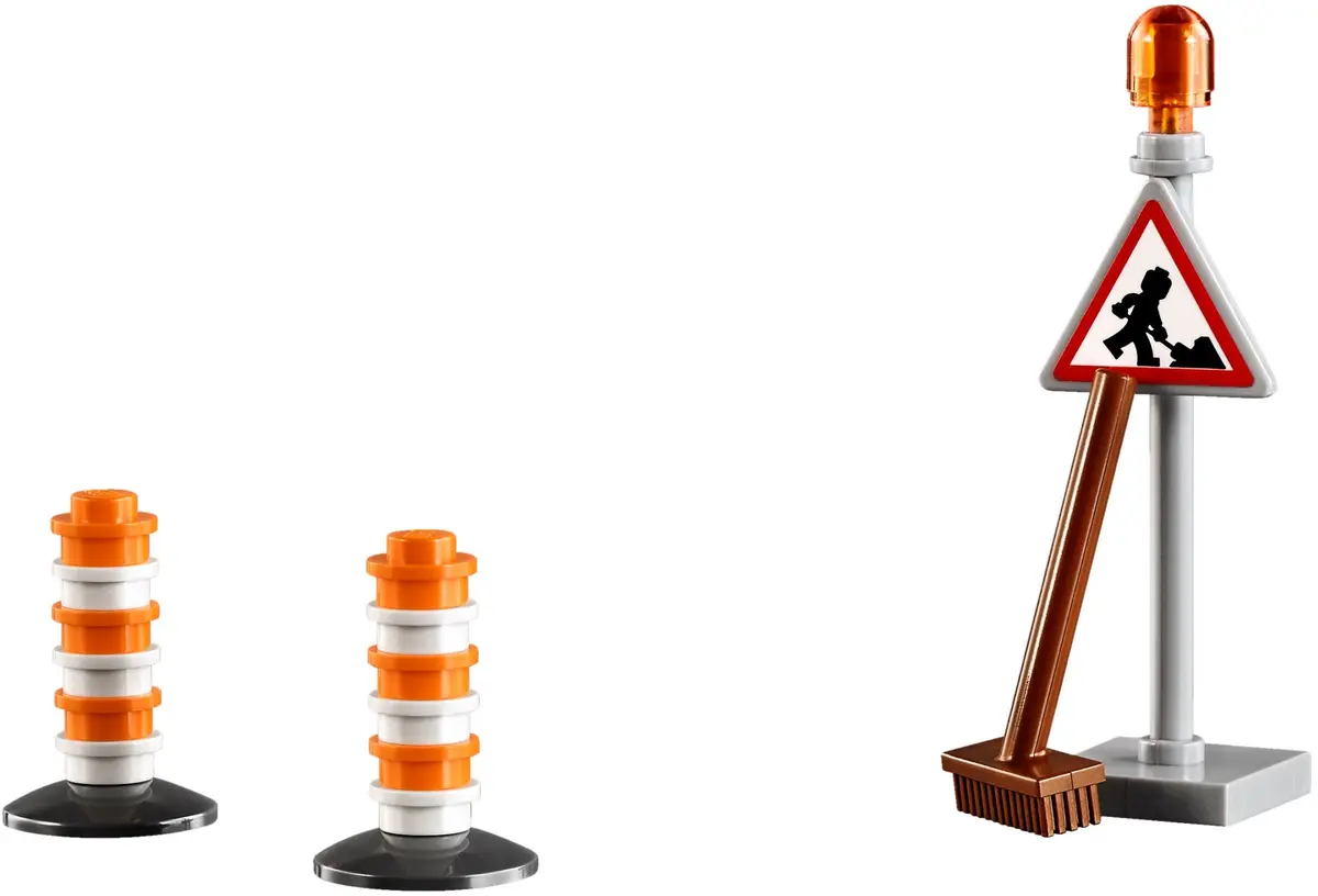 LEGO City 60152 Sweeper & Excavator set, image 8
