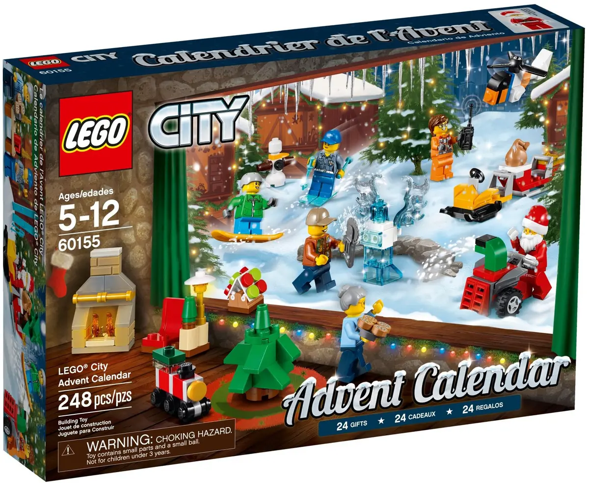 LEGO City 60155 LEGO City Advent Calendar set, image 2