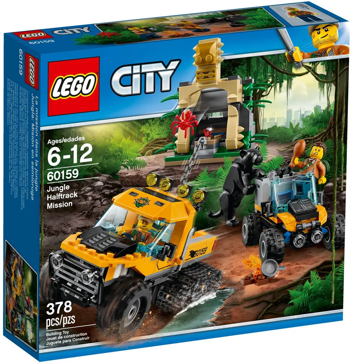LEGO City 60159 Jungle Halftrack Mission set, image 2