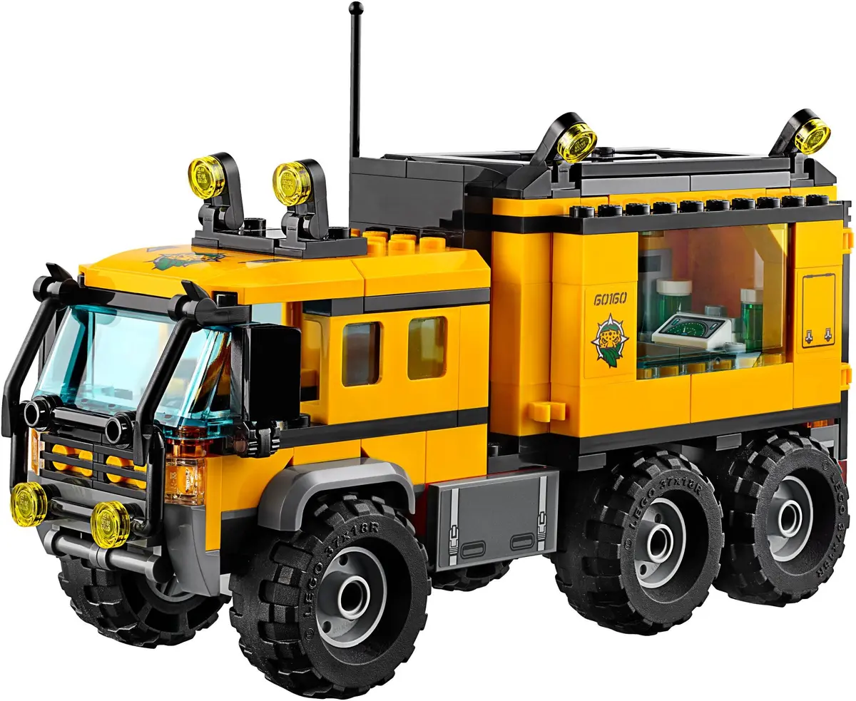 LEGO City 60160 Jungle Mobile Lab set, image 4