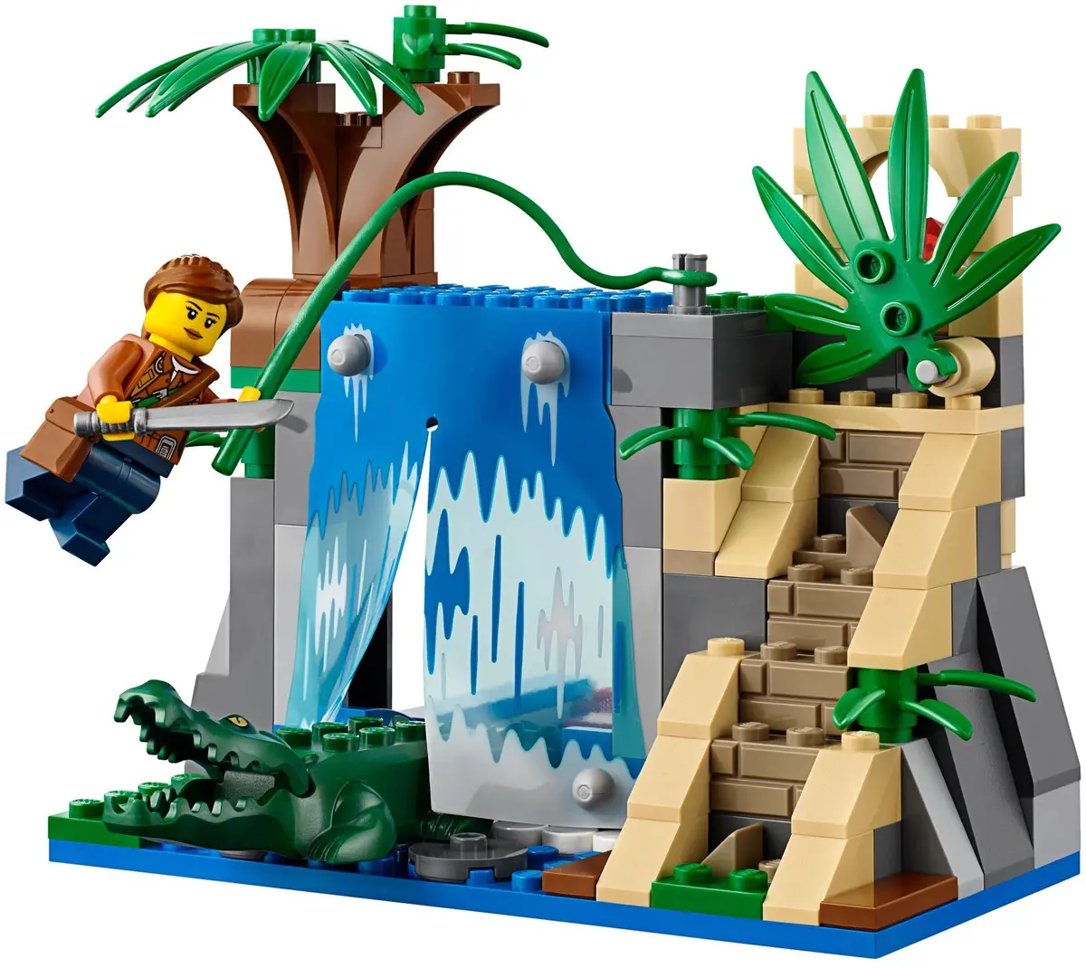 LEGO City 60160 Jungle Mobile Lab set, image 7