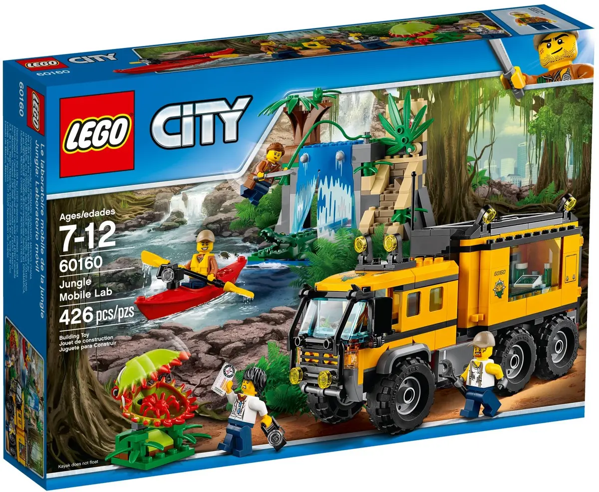 LEGO City 60160 Jungle Mobile Lab set, image 2