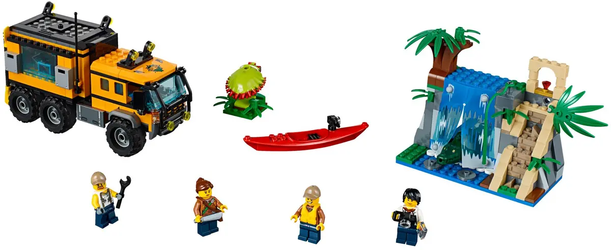 LEGO City 60160 Jungle Mobile Lab set
