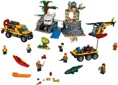LEGO City 60161 Jungle Exploration Site set
