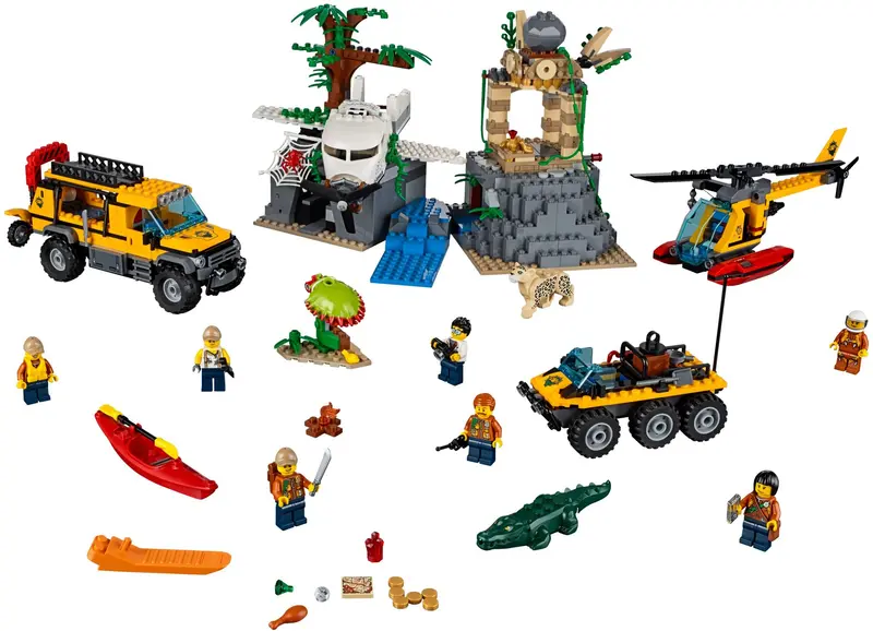 LEGO City 60161 Jungle Exploration Site set