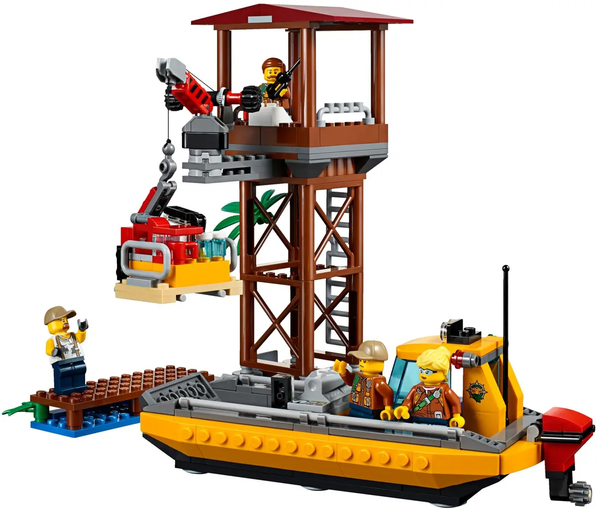 LEGO City 60162 Jungle Air Drop Helicopter set, image 8