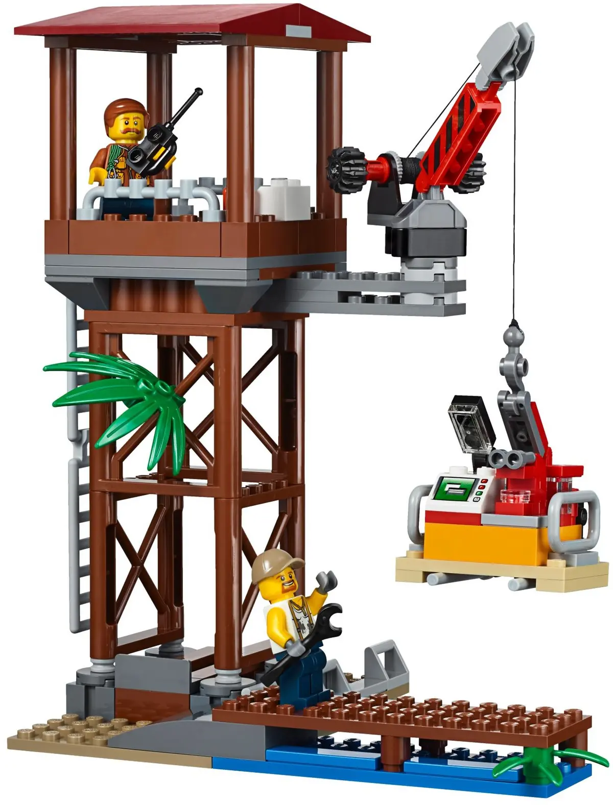 LEGO City 60162 Jungle Air Drop Helicopter set, image 7