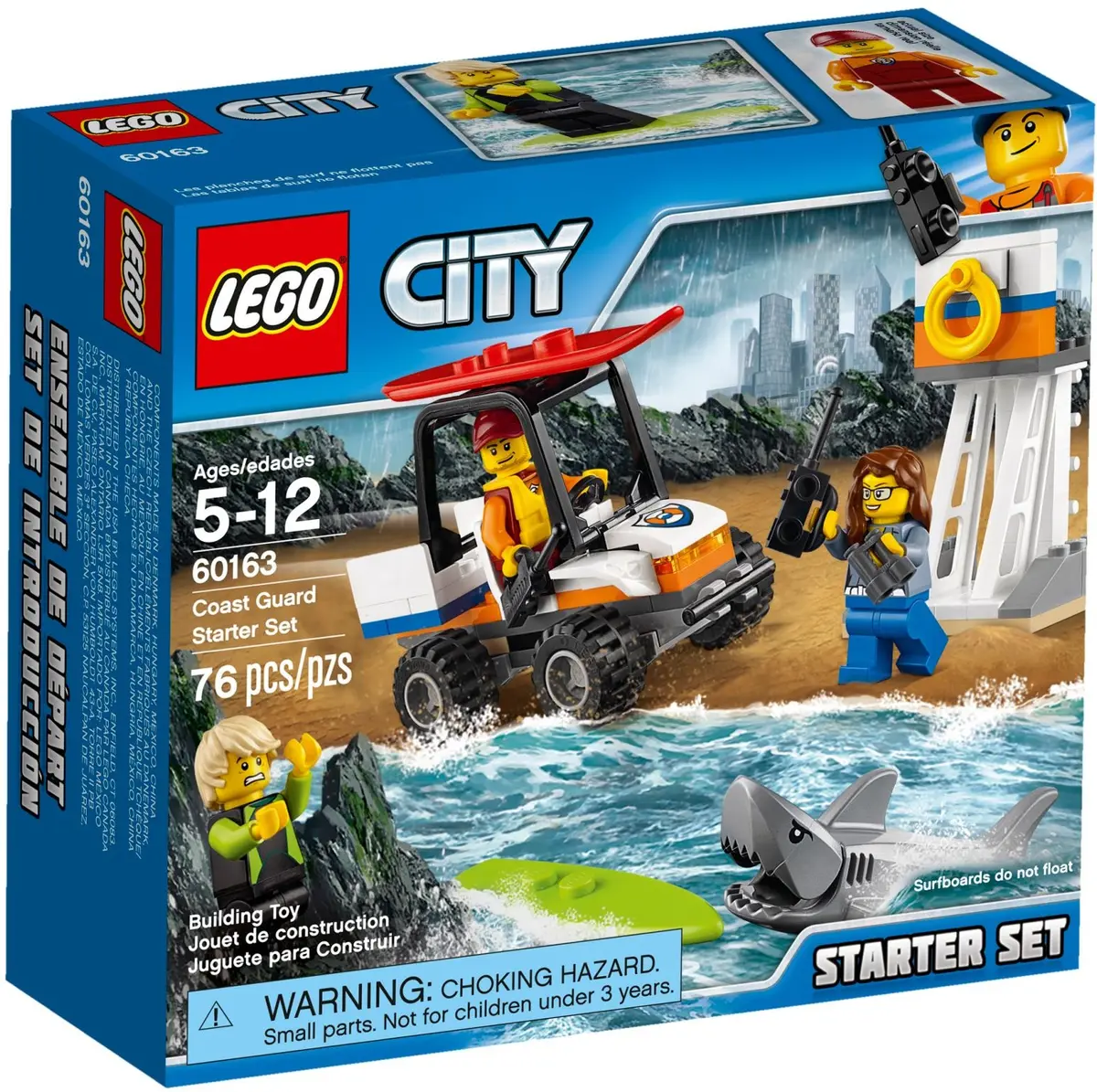 LEGO City 60163 Coast Guard Starter Set set, image 2