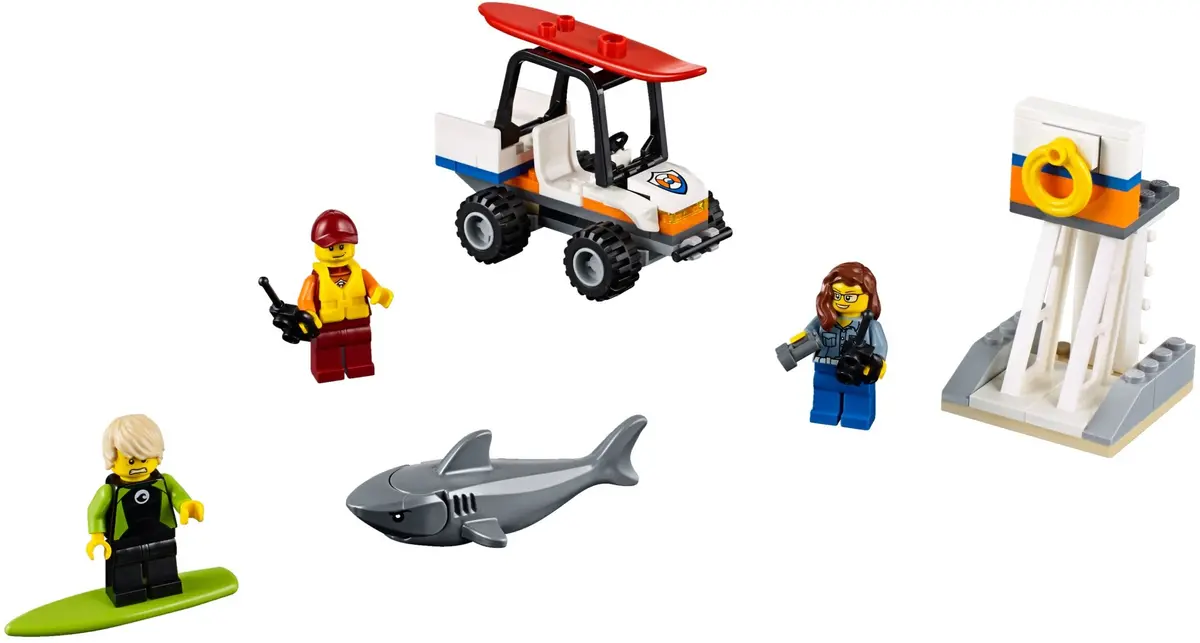 LEGO City 60163 Coast Guard Starter Set set